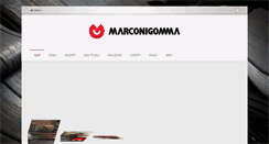 Desktop Screenshot of marconigomma.it